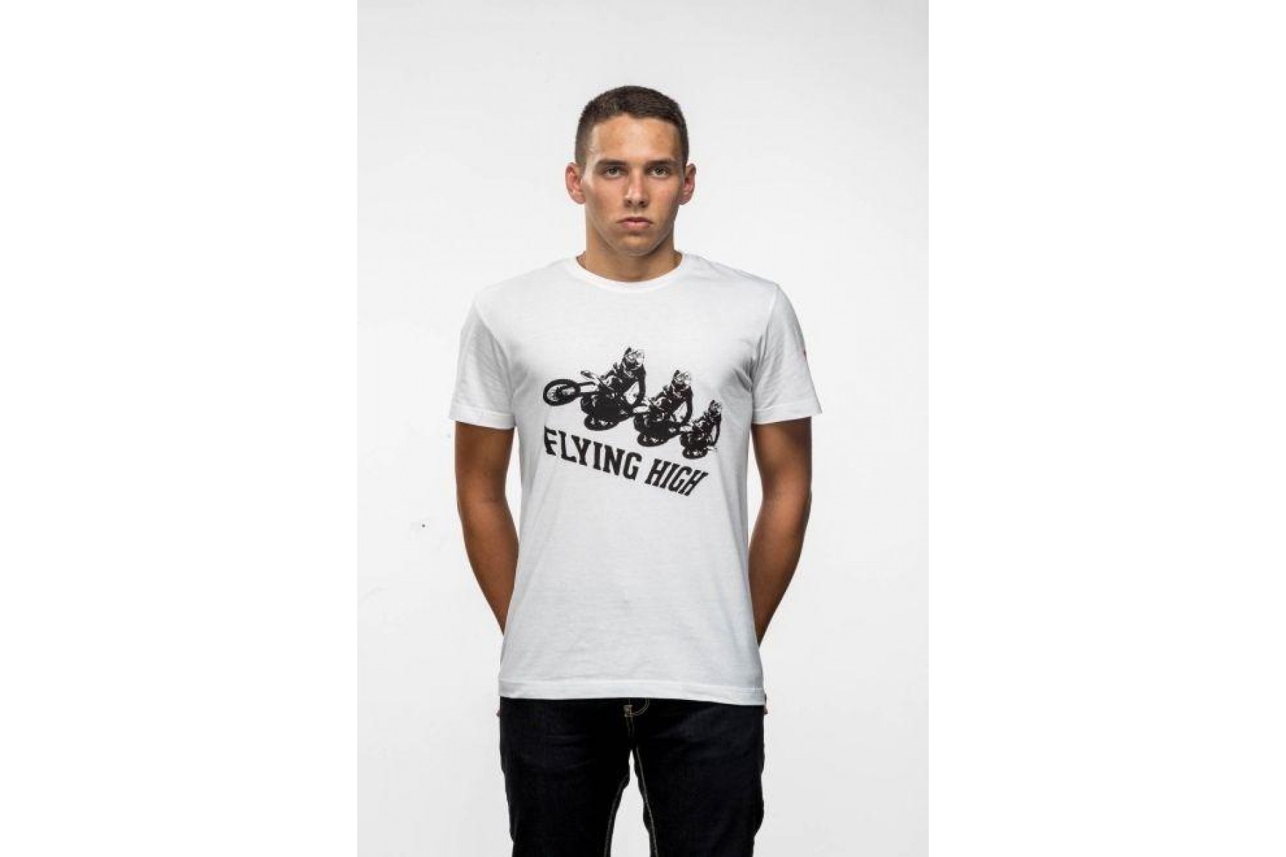 PADDOCK T-SHIRTS FLYING HIGH WHITE S PADDOCK T-SHIRTS FLYING HIGH WHITE S