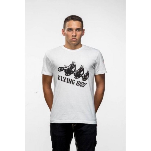 PADDOCK T-SHIRTS FLYING HIGH WHITE S
