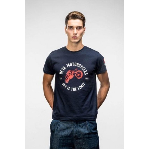 PADDOCK T-SHIRT SKY IS THE LIMIT BLUE M
