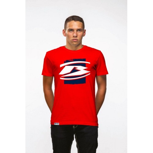 PADDOCK T-SHIRTS FULL RED LOGO XS