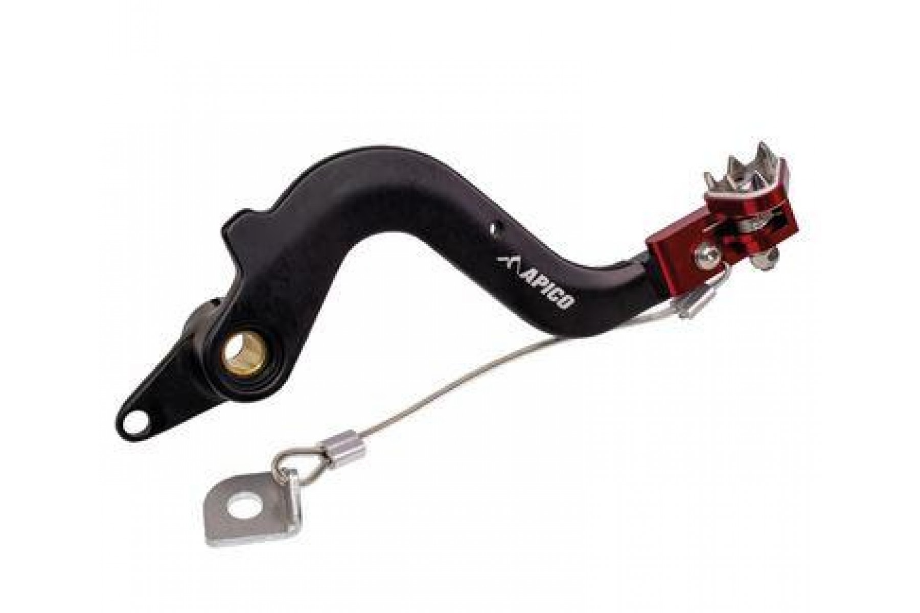 BRAKE PEDAL FORGED BETA RR 125-300 2T 20-22, 350-480 4T 20-22 BLACK/RED BRAKE PEDAL FORGED BETA RR 125-300 2T 20-22, 350-480 4T 20-22 BLACK/RED