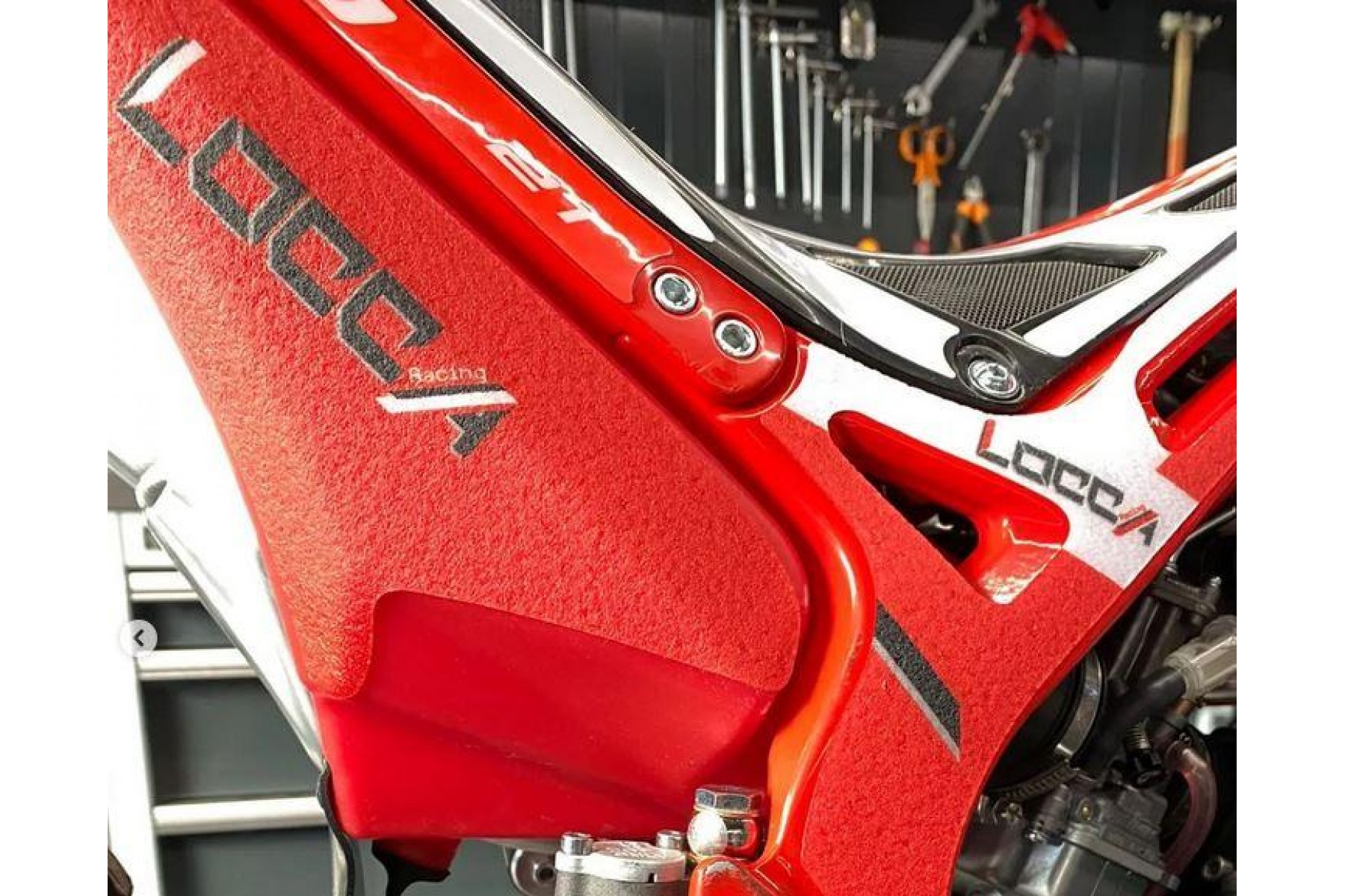 LOCCA RACING FRAME + AIRBOX DECALS LOCCA RACING FRAME + AIRBOX DECALS