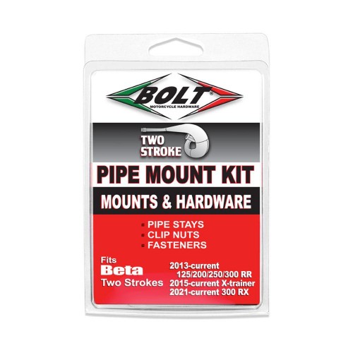 BOLT EXHAUST PIPE MOUNT KIT X2 BETA RR 2T BOLT EXHAUST PIPE MOUNT KIT X2 BETA RR 2T