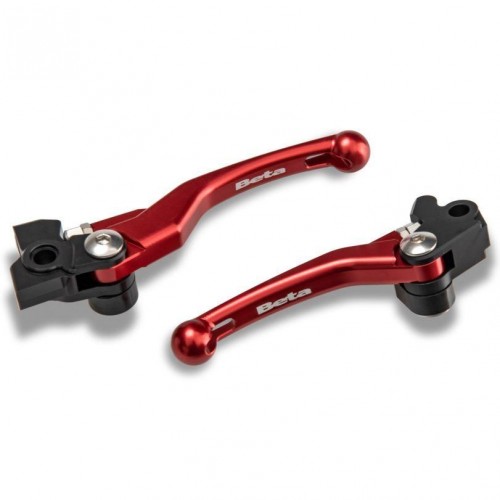 BETA FLEXIBLE LEVER - KIT RED RR 2T/4T BETA FLEXIBLE LEVER - KIT RED RR 2T/4T
