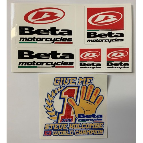MIXED BETA STICKERS