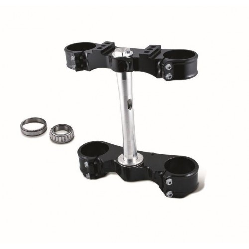 RR 4T BLACK TRIPLE CLAMP FORKKIT D.48