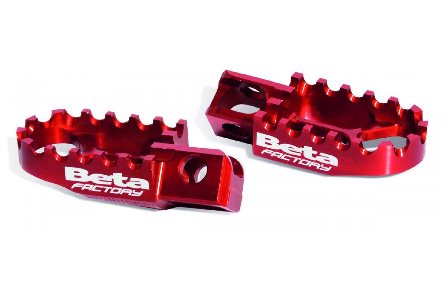 FACTORY RED FOOTRESTS REV/EVO2T/4T FACTORY RED FOOTRESTS REV/EVO2T/4T