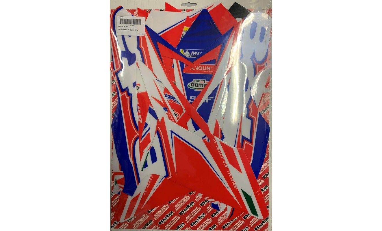 RR 2T/4T RACING MY'14 DECALS KIT RR 2T/4T RACING MY'14 DECALS KIT