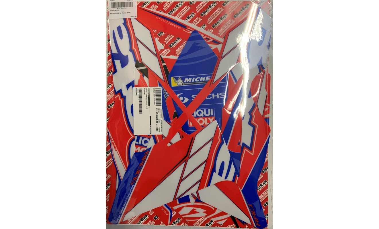 DECAL KIT RR2T/4T 2015 RACING DECAL KIT RR2T/4T 2015 RACING
