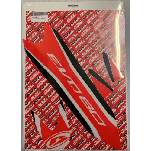 REAR FENDER DECAL EVO80 2018 JUNIOR/SENIOR