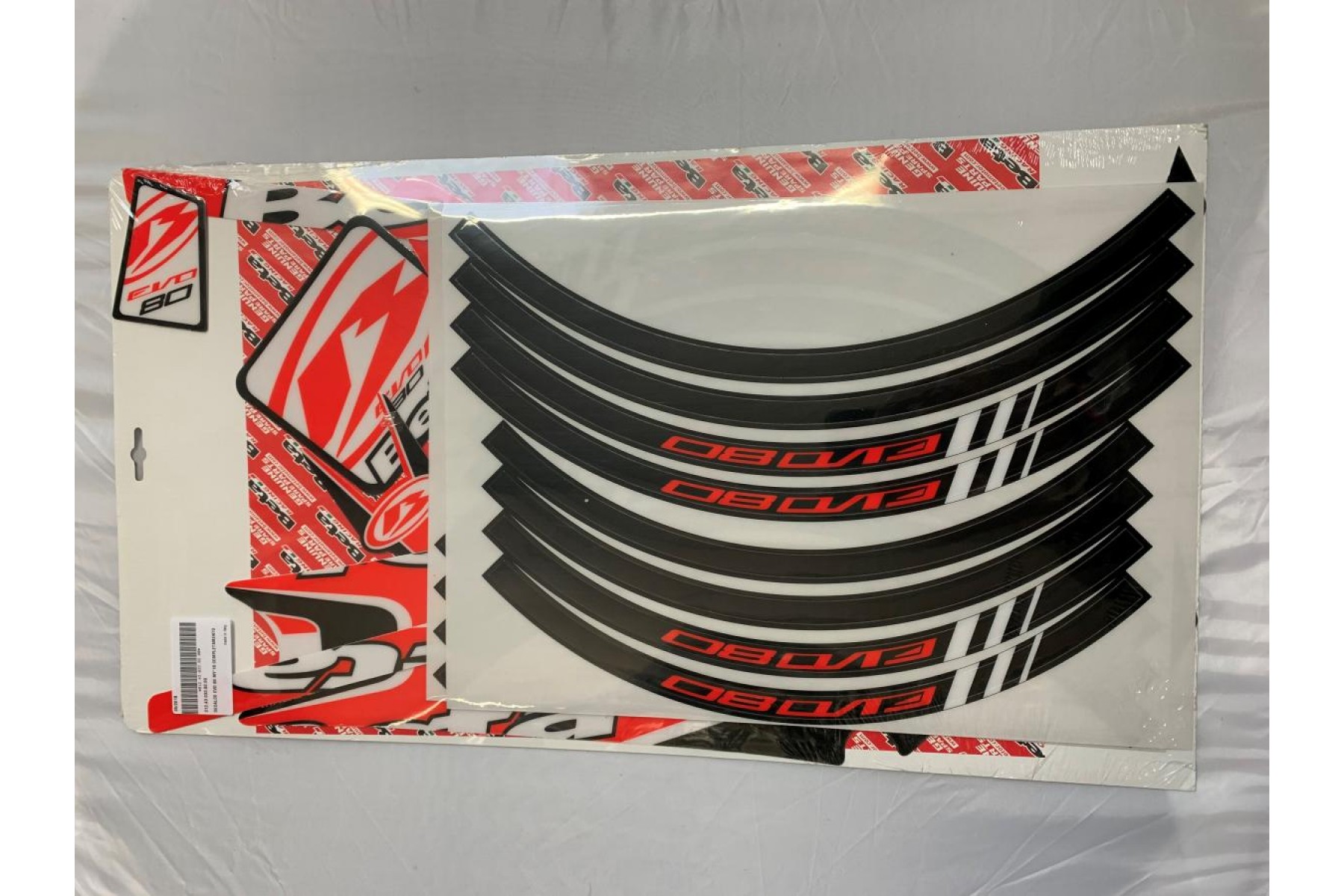 DECAL KIT TANK/FRAME EVO80 2018 JUNIOR/ SENIOR DECAL KIT TANK/FRAME EVO80 2018 JUNIOR/ SENIOR
