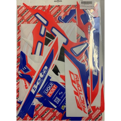 DECALS FRAME/TANK EVO 2018 FACTORY