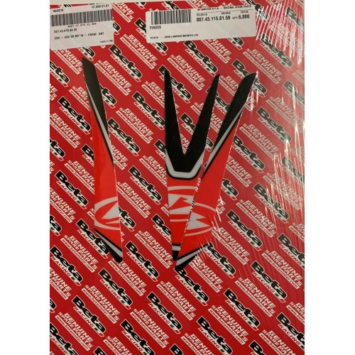 FRONT FENDER DECAL EVO 2019