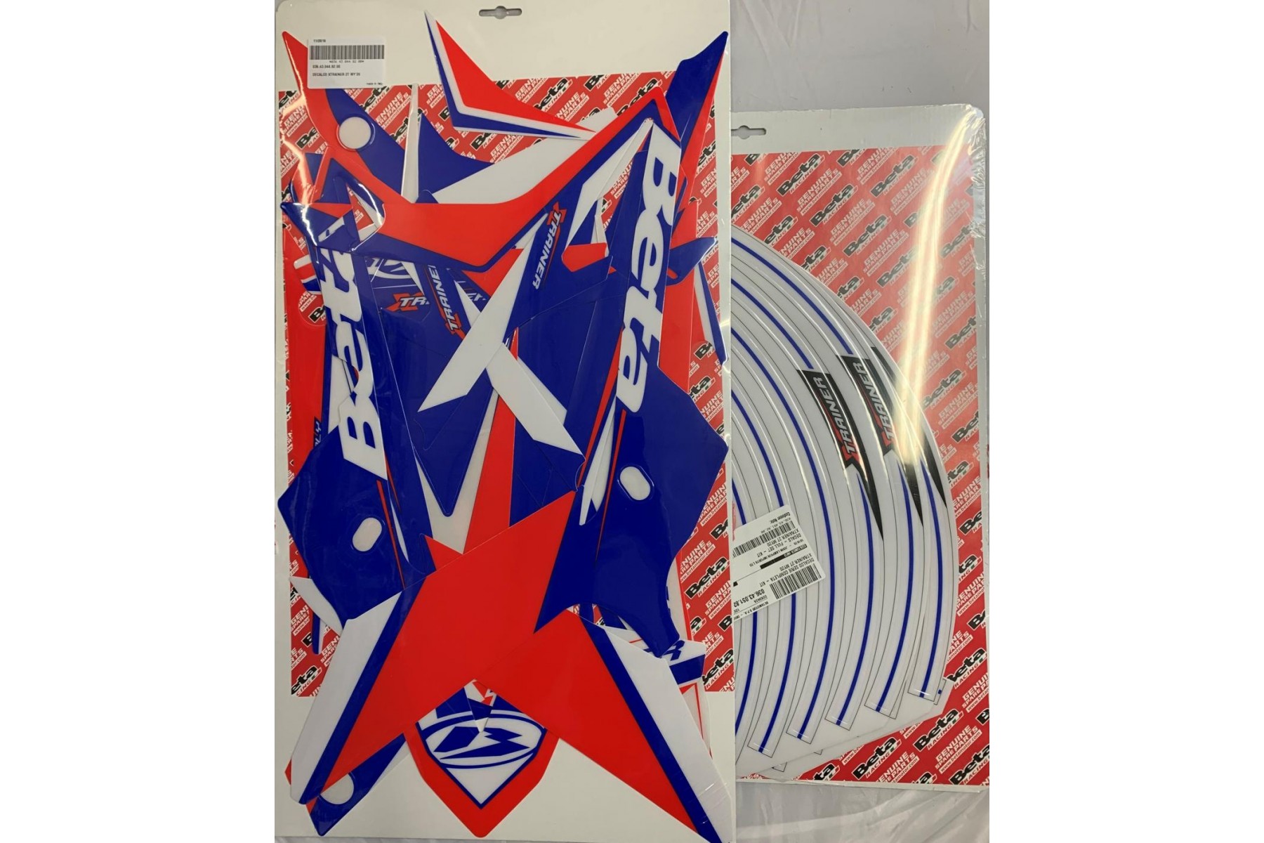 DECALS - FULL SET - KIT XTRAINER 2T MY20 DECALS - FULL SET - KIT XTRAINER 2T MY20