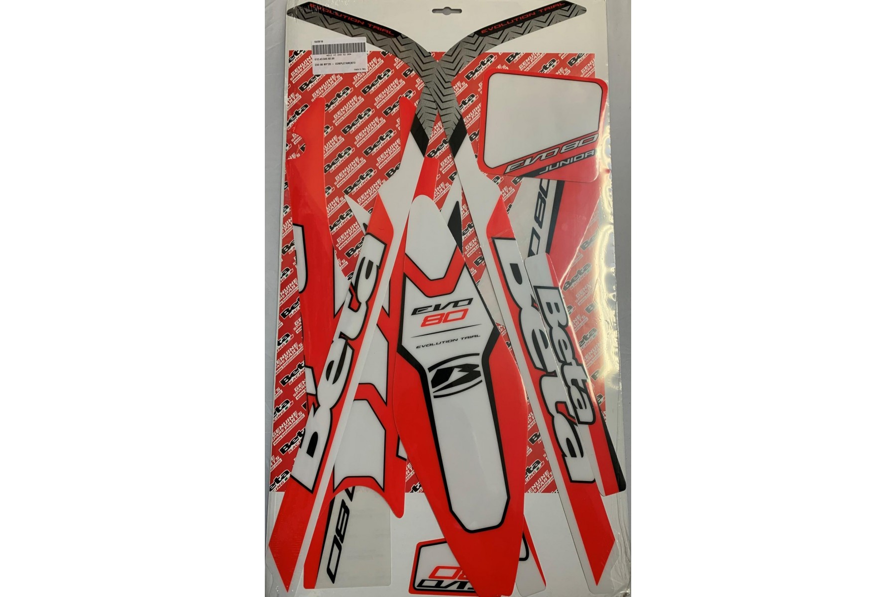 COMPLETE DECAL GROUP EVO 2T 80 MY20 COMPLETE DECAL GROUP EVO 2T 80 MY20