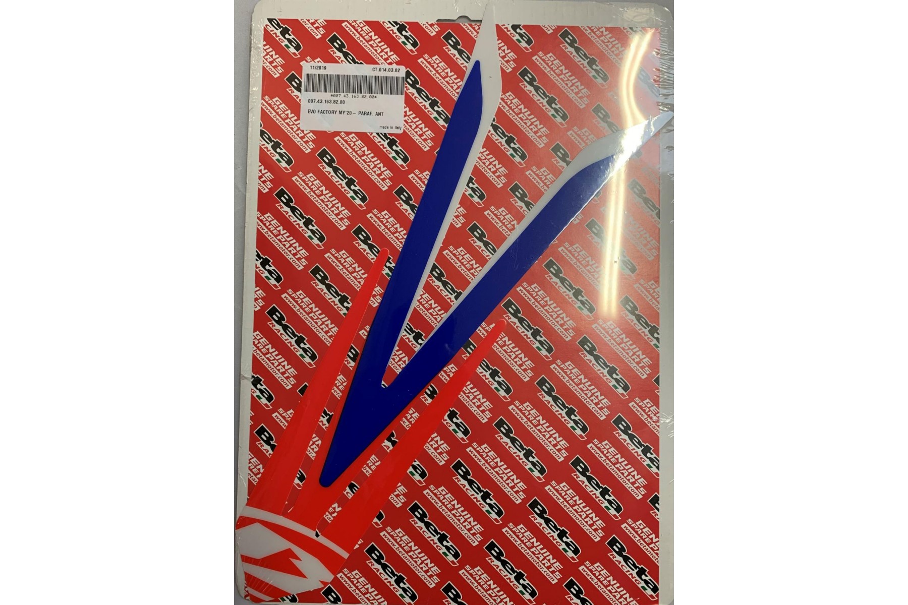 DECAL FENDER FRONT EVO FAC 2020 DECAL FENDER FRONT EVO FAC 2020