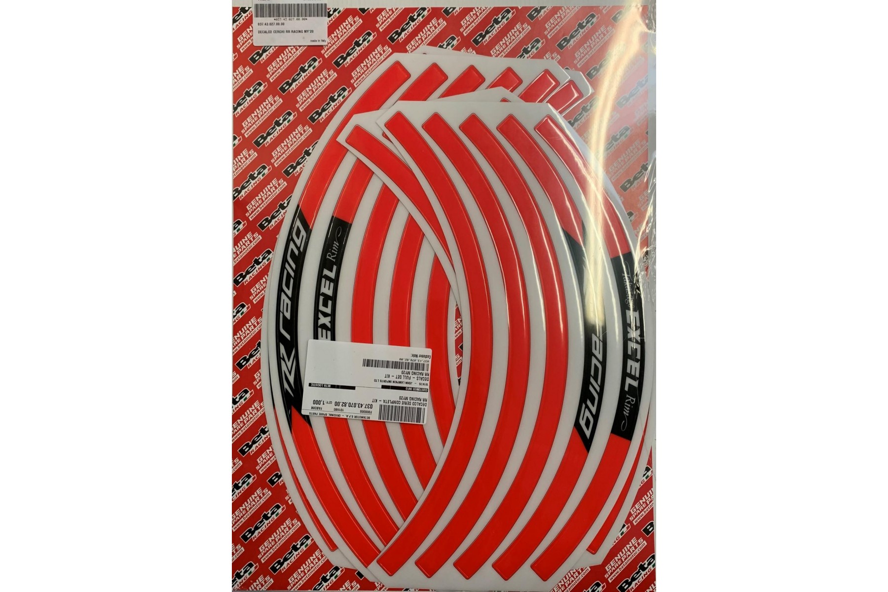 RED RIMS DECALS RR RACING RED RIMS DECALS RR RACING