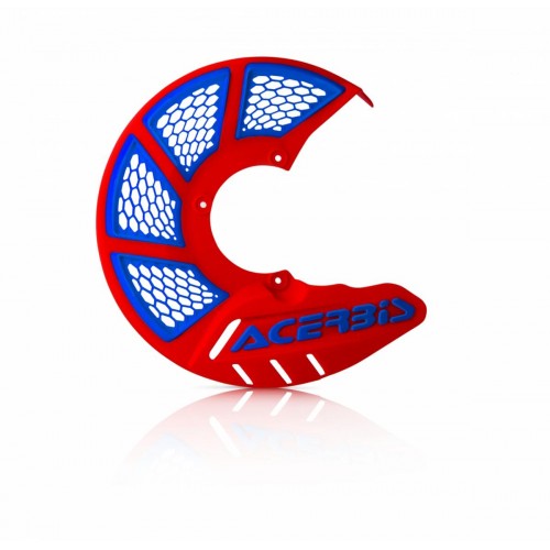 X-BRAKE 2.0 FRONT DISC COVER RED/BLUE X-BRAKE 2.0 FRONT DISC COVER RED/BLUE