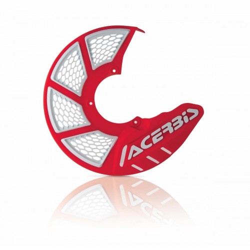 X-BRAKE 2.0 FRONT DISC COVER RED/WHITE X-BRAKE 2.0 FRONT DISC COVER RED/WHITE