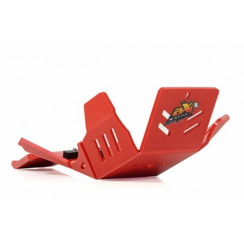 AXP XTREM HDPE SKID PLATE RED 350-480RR 20-22 AXP XTREM HDPE SKID PLATE RED 350-480RR 20-22
