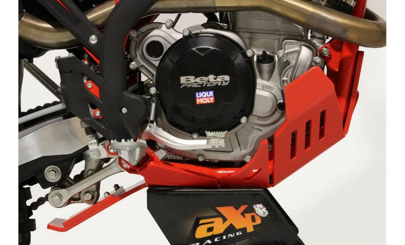AXP XTREM HDPE SKID PLATE RED 350-480RR 20-22 AXP XTREM HDPE SKID PLATE RED 350-480RR 20-22