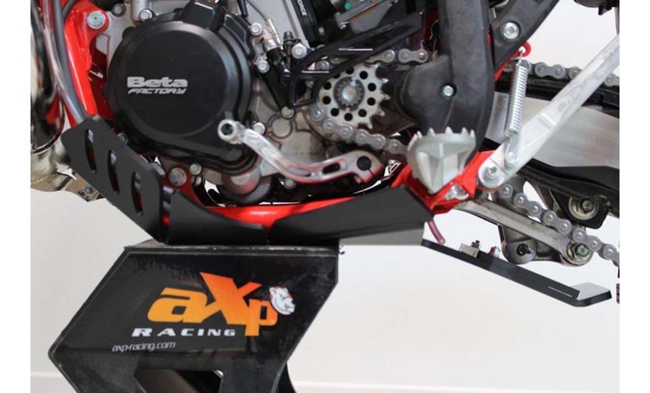 AXP XTREM HDPE SKID PLATE BLACK 125/200RR 20-22 AXP XTREM HDPE SKID PLATE BLACK 125/200RR 20-22